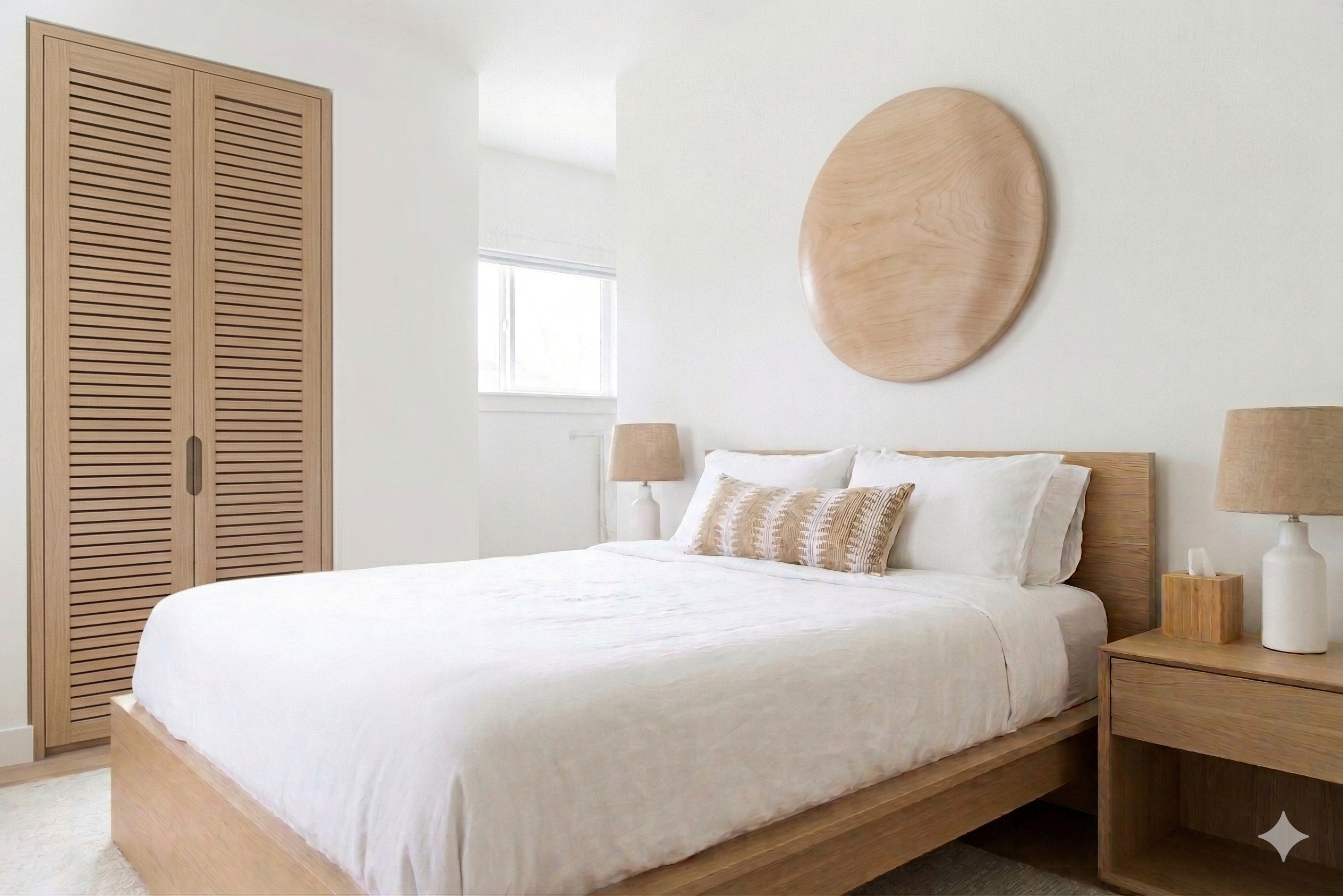 Upgraded retreat bedroom