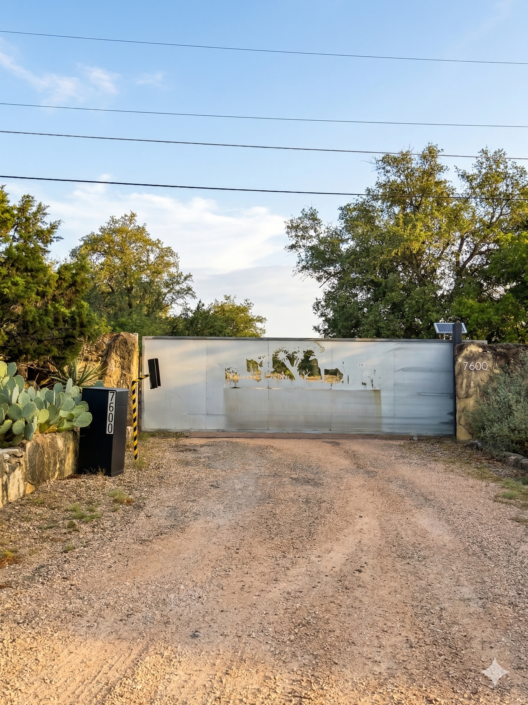 Current entry gate